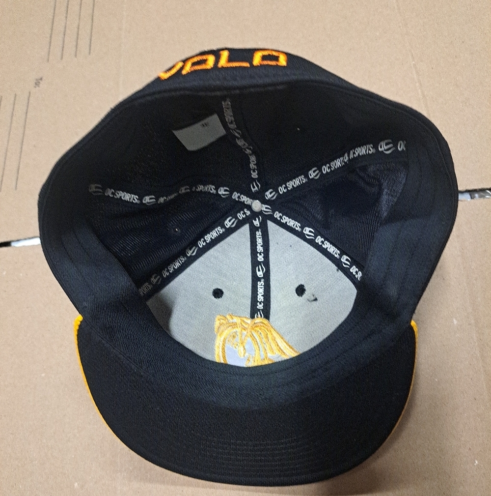 OC SPORTS Black and Gold Baseball Cap YOLO High Wheelers. - Picture 2 of 7